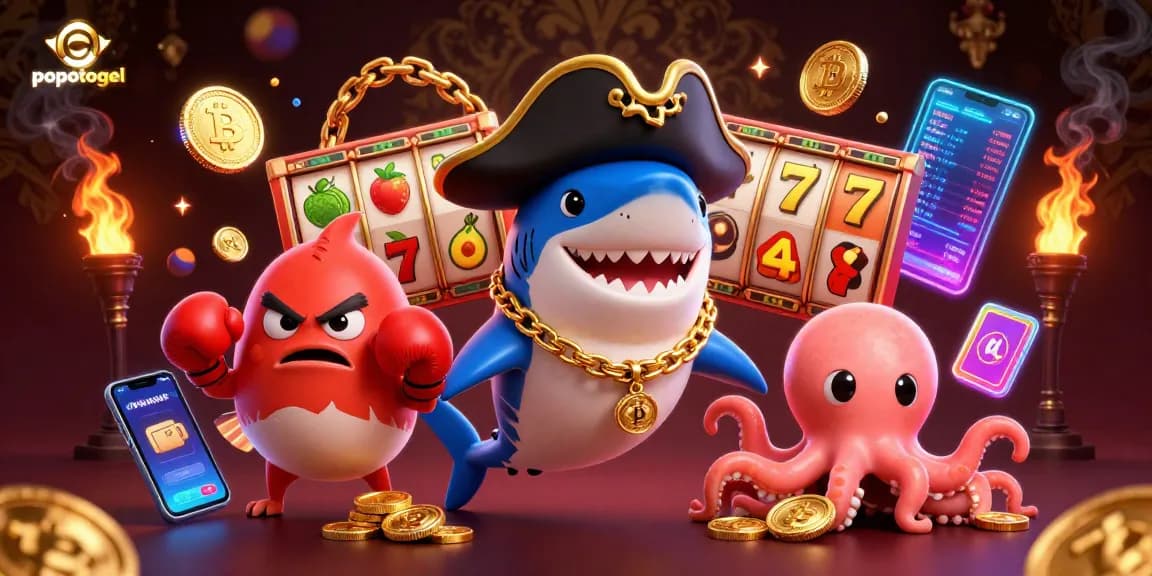Experience exciting wins at popotogel with playful characters and vibrant gaming elements.