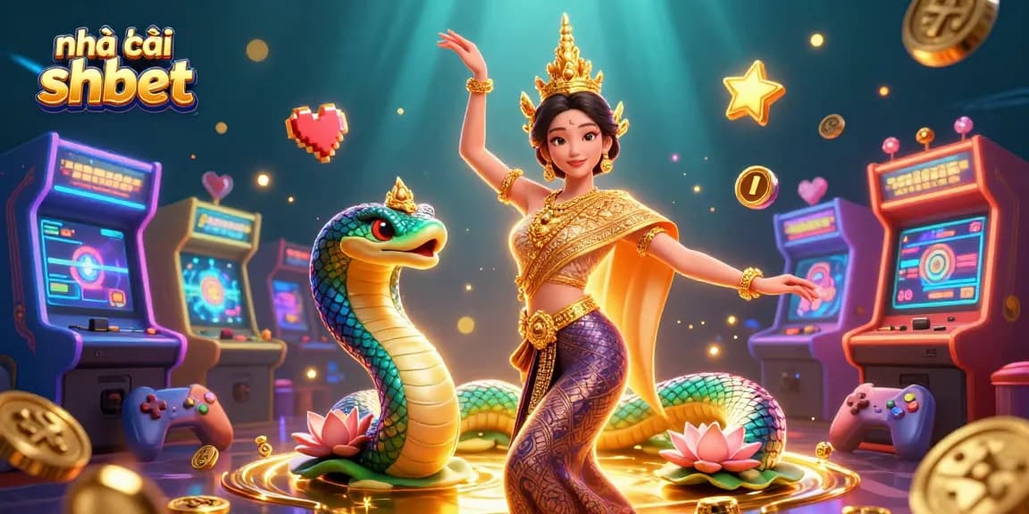 Engage with casa tài shbet through a vibrant scene of traditional culture and arcade gaming.