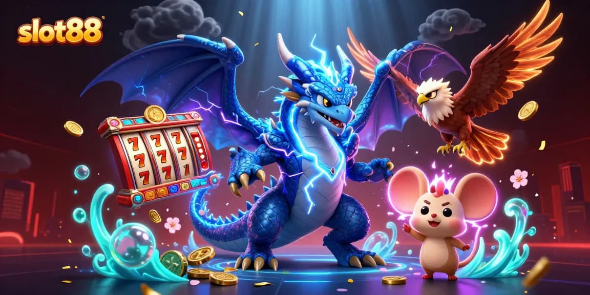 Mudahnya meraih jackpot di slot88 dengan ilustrasi slot berwarna-warni yang menarik