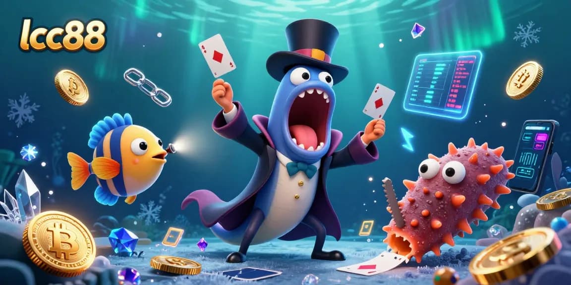 Boost your winnings with the lively lclc88 theme featuring playful underwater casino wonders.
