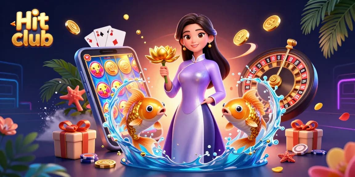 Experience the excitement of winning at the Hit club with captivating casino games and vibrant visuals.