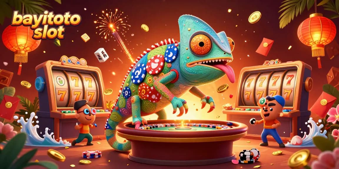 Engage with the bayitoto slot experience as the vibrant chameleon owner reveals jackpots and fun.