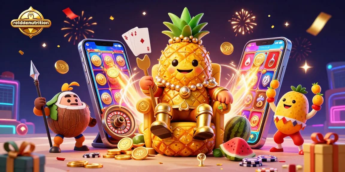 Mengalami permainan slot terbaik di realdosenutrition dengan raja nanas emas dan joker mangga di kasino pantai