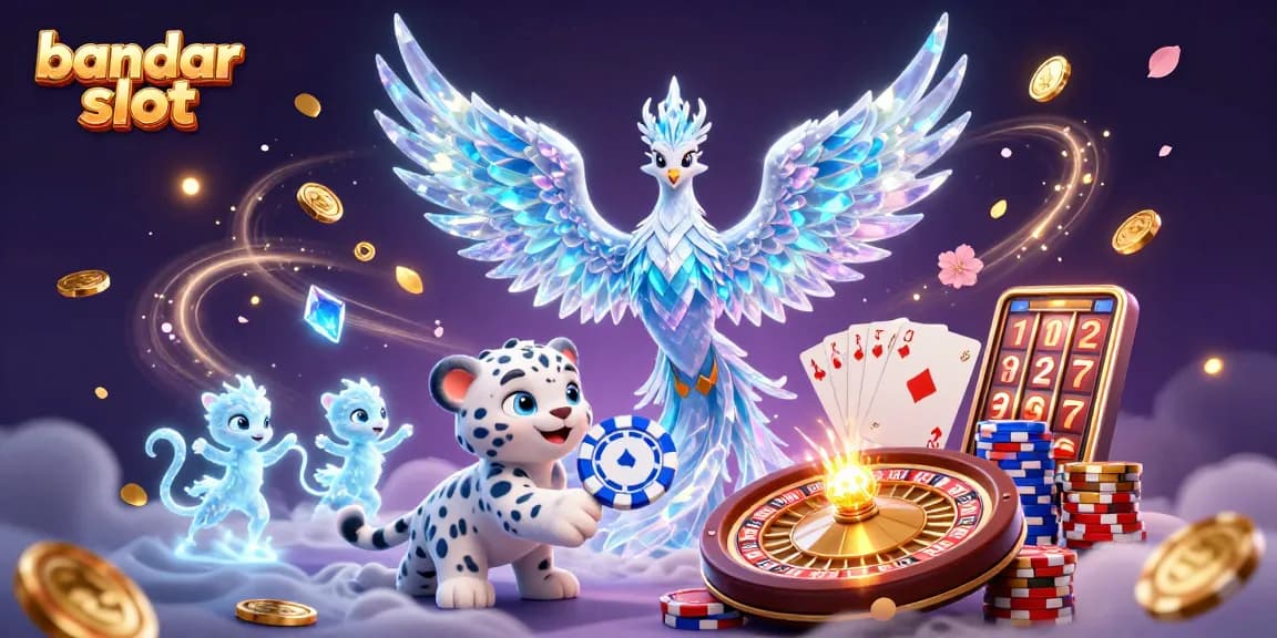 Menghadirkan bandar slot dengan permainan menarik dan kemenangan besar dalam ilustrasi 3D menakjubkan.