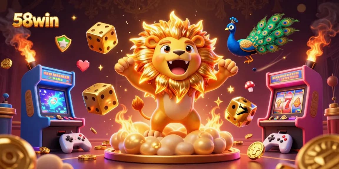 Engage in thrilling gameplay moments at 58win with vibrant characters and colorful gaming elements.