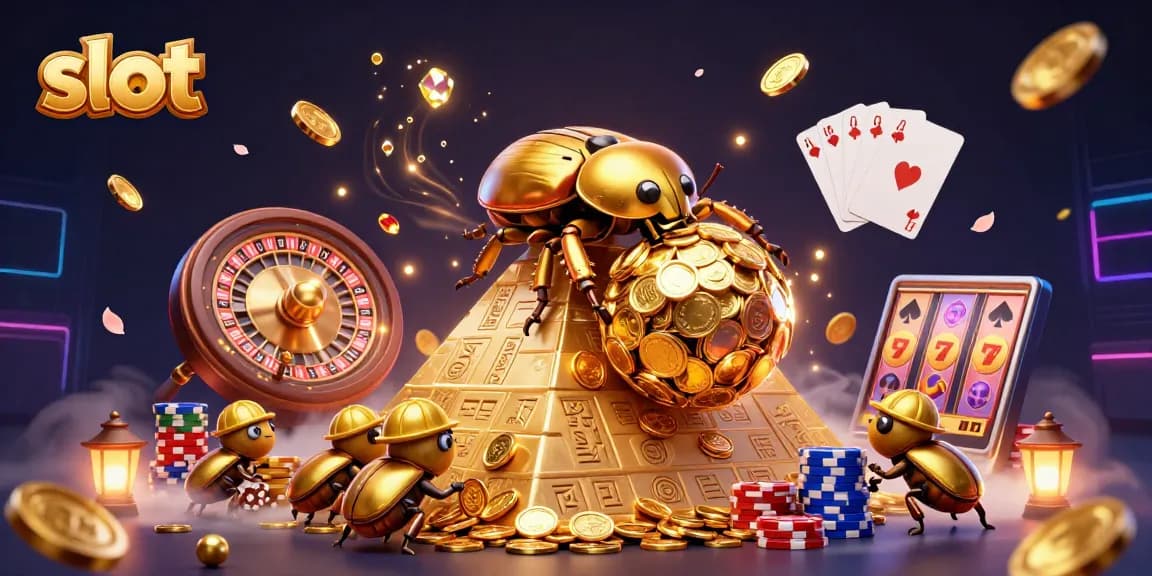 Slot gacor menghadirkan pengalaman bermain menarik dengan pemandangan penuh koin dan jackpot.