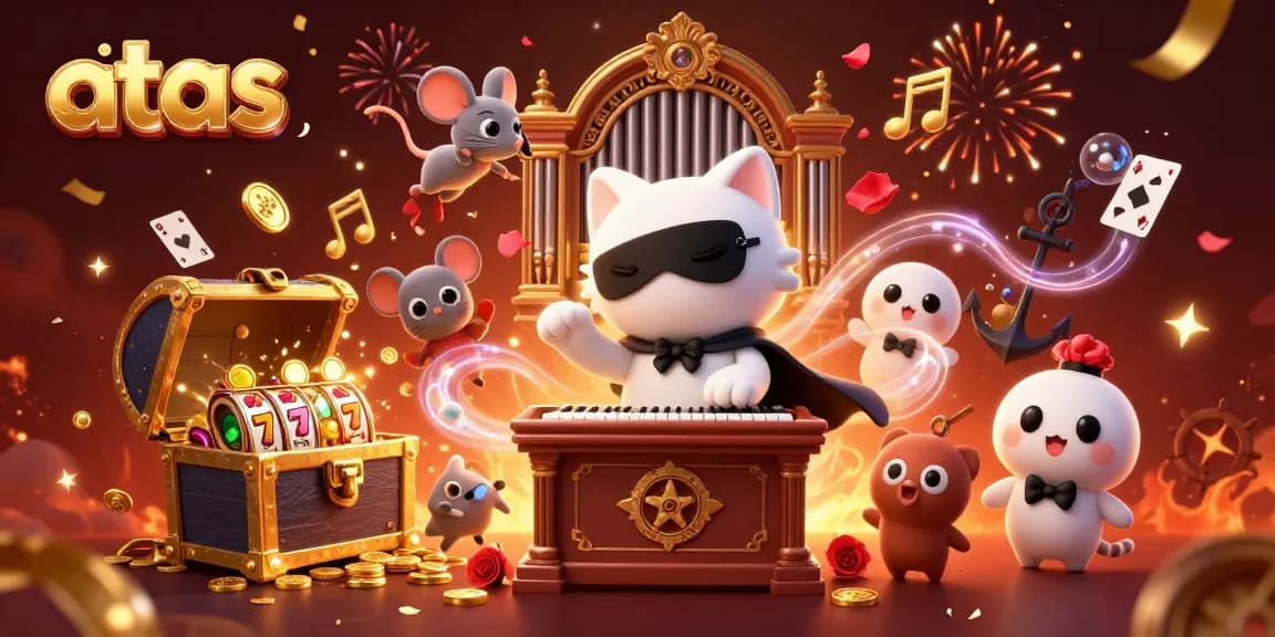 Engage with atas as a captivating casino experience featuring slots, bonuses, and vibrant characters