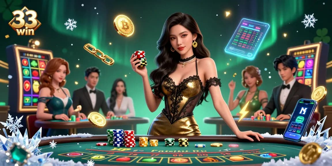 Experience excitement at 33 win with high-stakes games and vibrant casino elements.