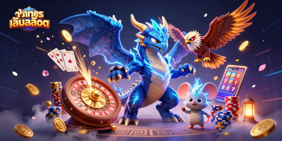Menguji slot dengan karakter naga dan burung, mengumpulkan kemenangan dalam permainan.