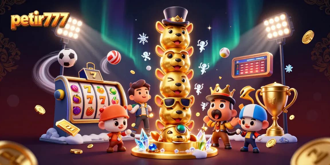 Experience thrilling wins at petir777 slots with vivid animations and captivating casino elements.
