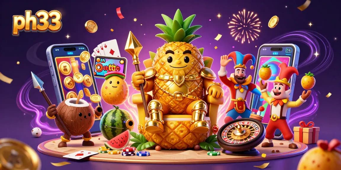 Experience thrilling gaming adventures at ph33 with the golden pineapple king and dynamic slot games.