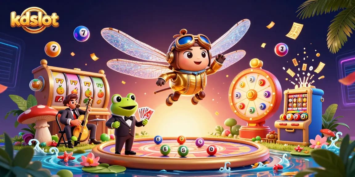 Engage with kdslot’s vibrant casino scene featuring exciting characters and dynamic game elements.