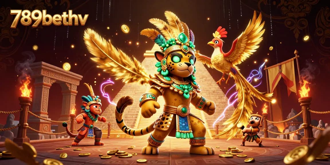 Experience exciting gameplay at 789bethv with a vibrant casino scene featuring dynamic characters and rich details.