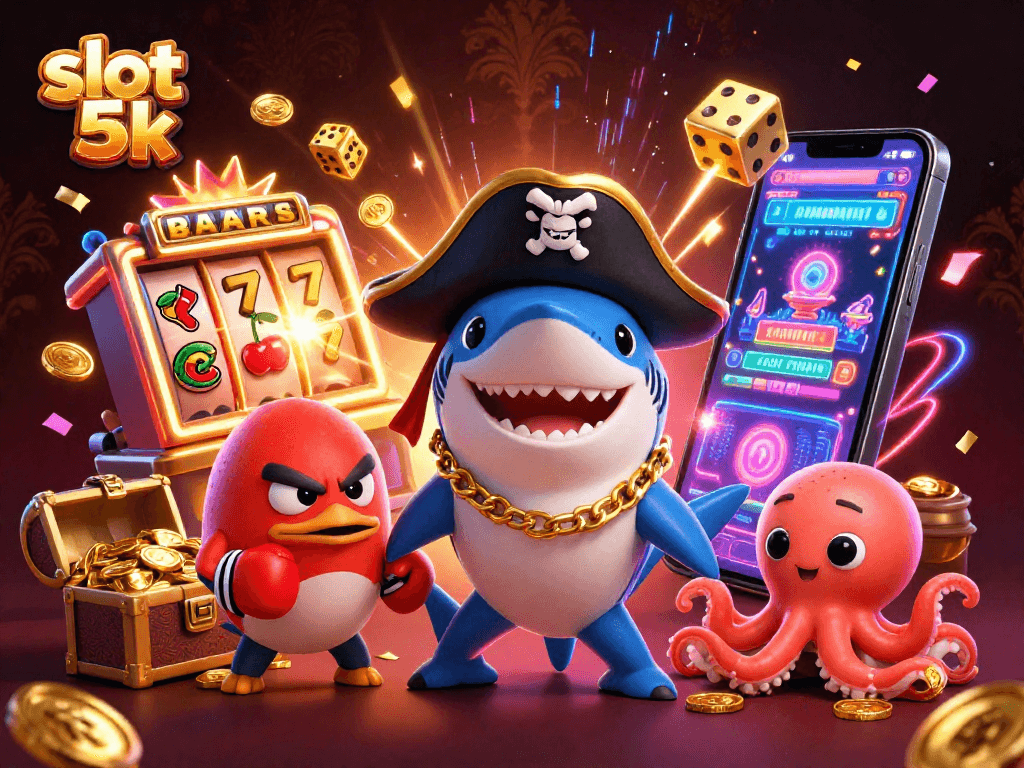 Menangkan jackpot dengan slot 5k di mesin slot bertema makanan laut yang dinamis dan menghibur.