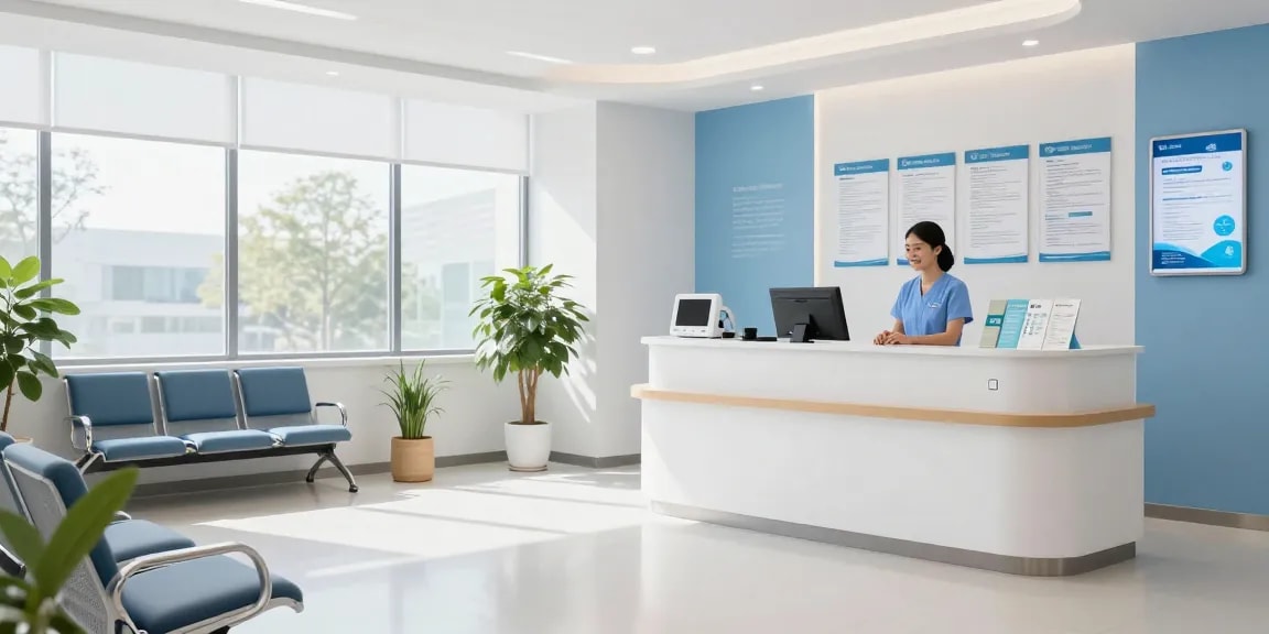 David Hoffmeister reviews in a trusted healthcare provider setting, showcasing patient care in a modern health clinic.