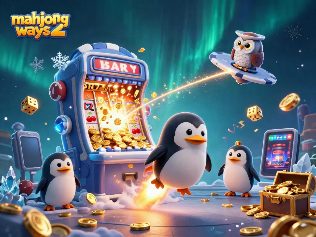 Experience the excitement of mahjong ways 2 with a dynamic casino-themed explosion of colors and characters.