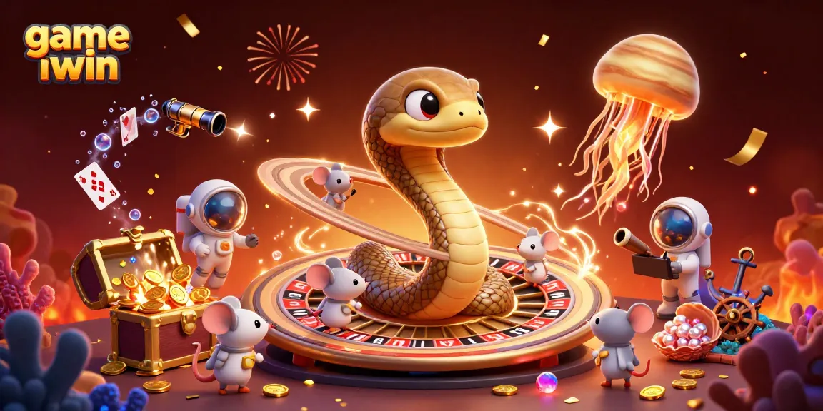 Experience the thrill of game iwin with vibrant astronauts betting on Saturn's rings in a colorful casino scene