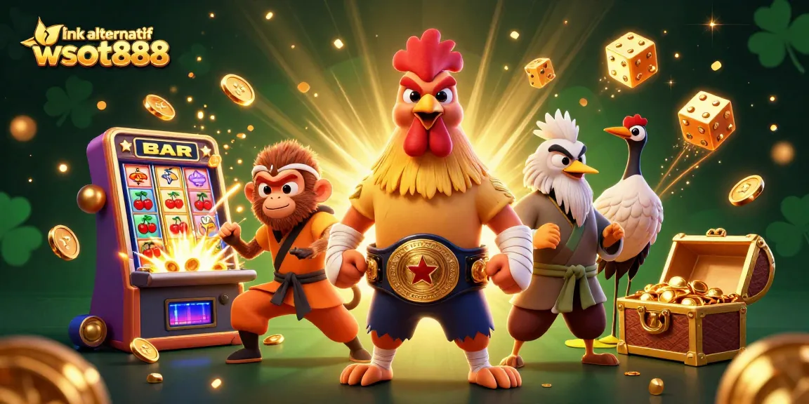 Menangkan jackpot dengan link alternatif wslot888, mesin slot luar biasa dan karakter unik memikat!