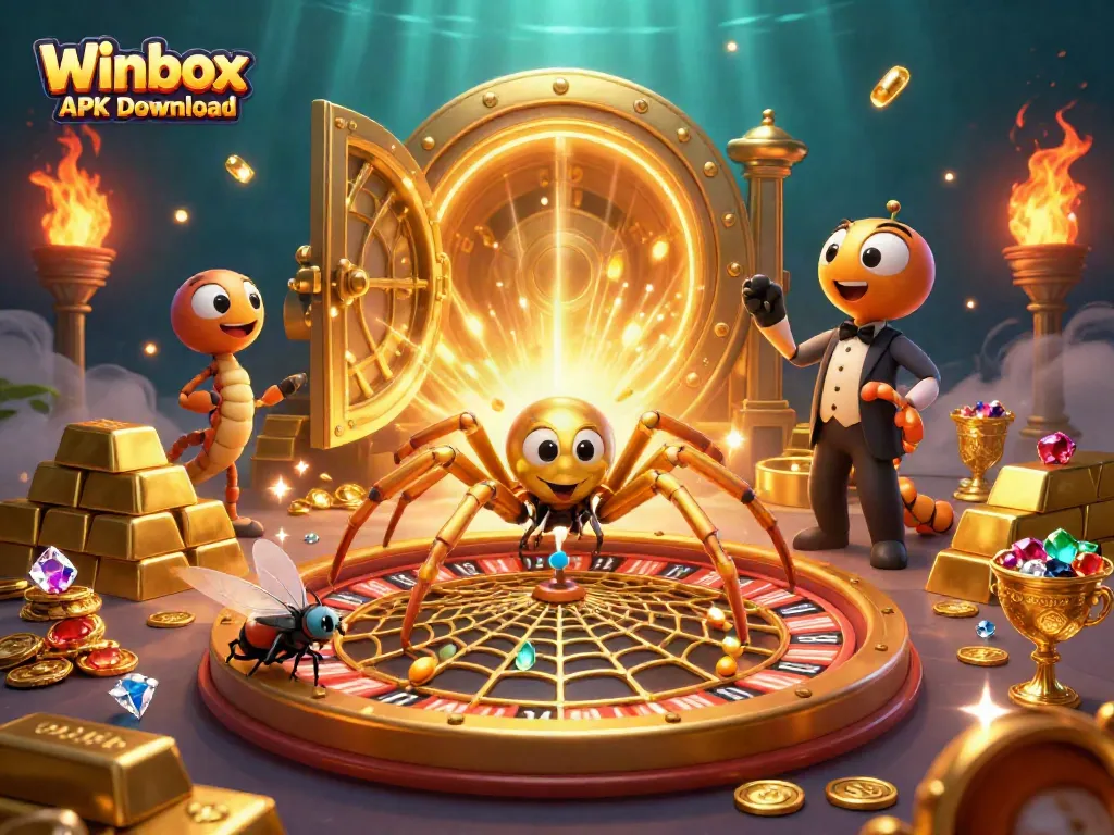 Spin the roulette web and dive into online gaming excitement with Winbox APK Download.