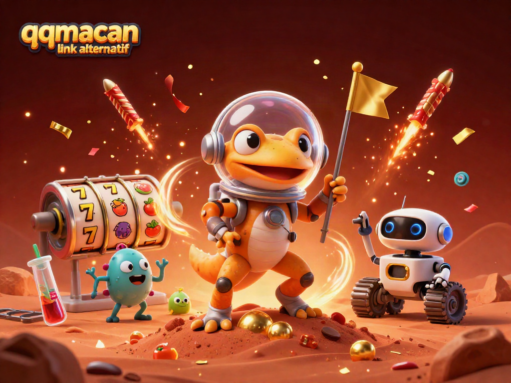 Jelajahi qqmacan link alternatif dengan kasino emas dan slot beruntung di Mars