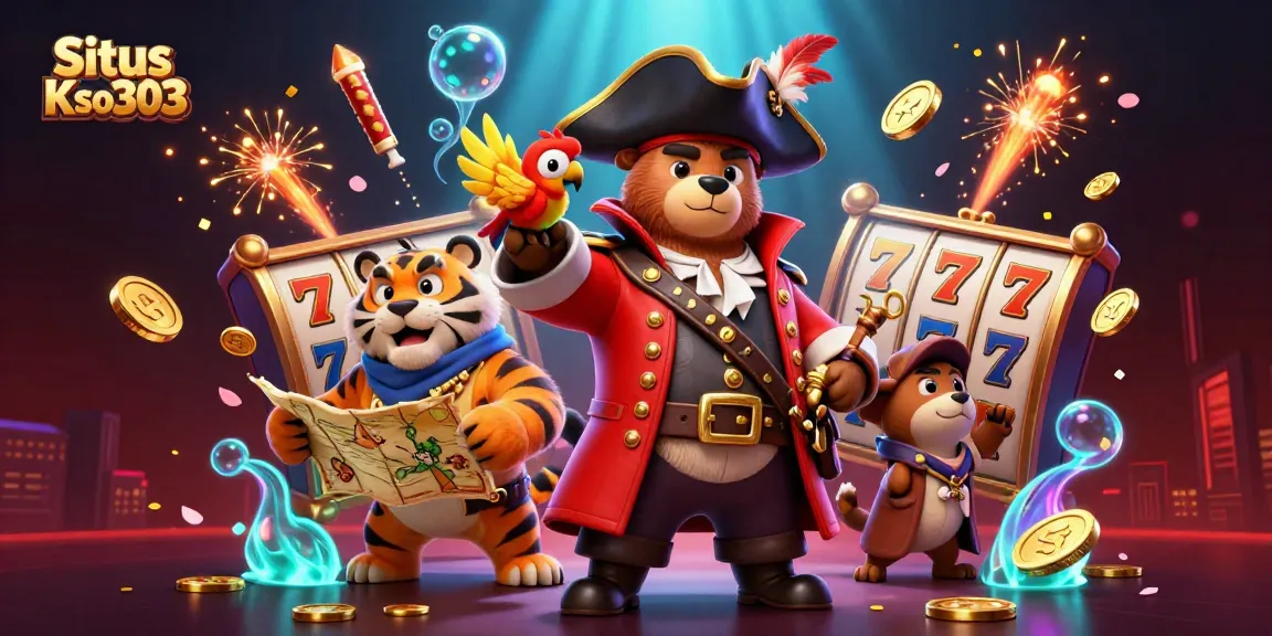 Situs Kso303 menghadirkan petualangan permainan slot tak tertandingi dengan karakter penuh warna dalam atmosfer fiesta menyerbu