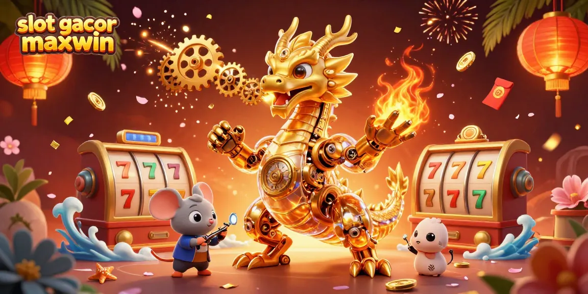 Slot gacor maxwin menghadirkan visual menarik dengan naga emas dan elemen kasino
