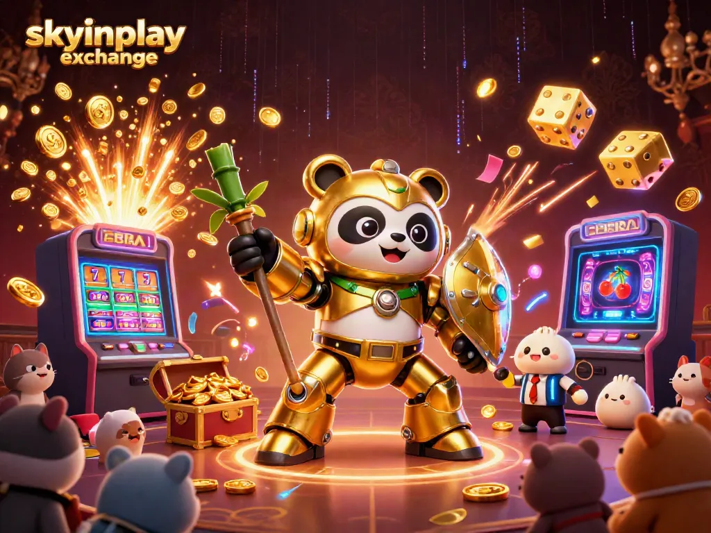 Engage in thrilling bets with the vibrant skyinplay exchange illustrated scene showcasing high-stakes casino action.