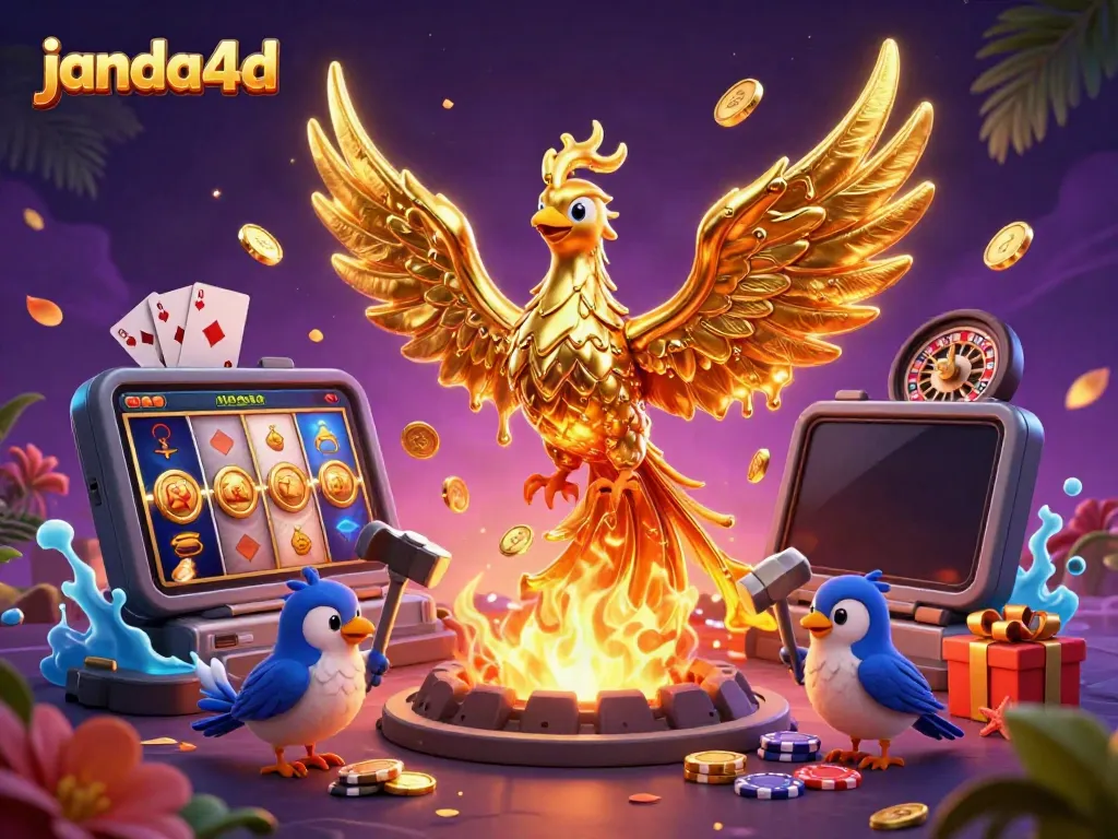 Janda4d sajikan permainan slot berkelas dengan grafis mengesankan dari ilustrasi kasino 3D.