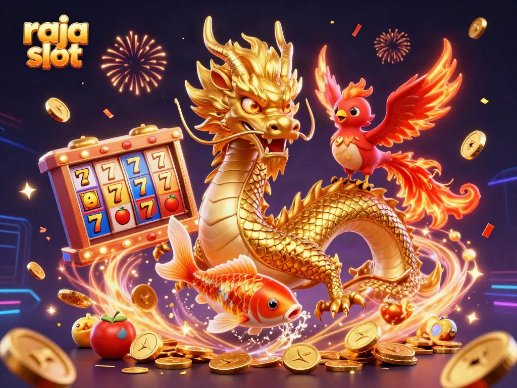 Menangkan hadiah besar dengan raja slot dalam kemeriahan permainan kasino yang penuh warna.
