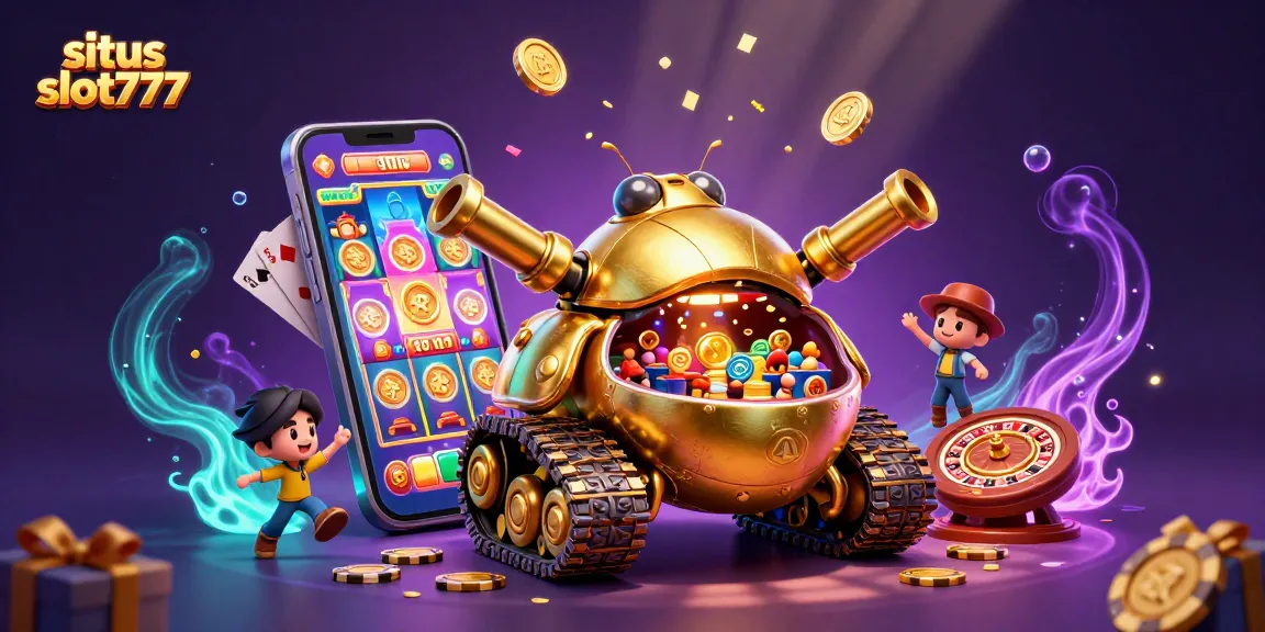 Engage with the fun world of situs slot777 to uncover a mini casino within a golden beetle tank!