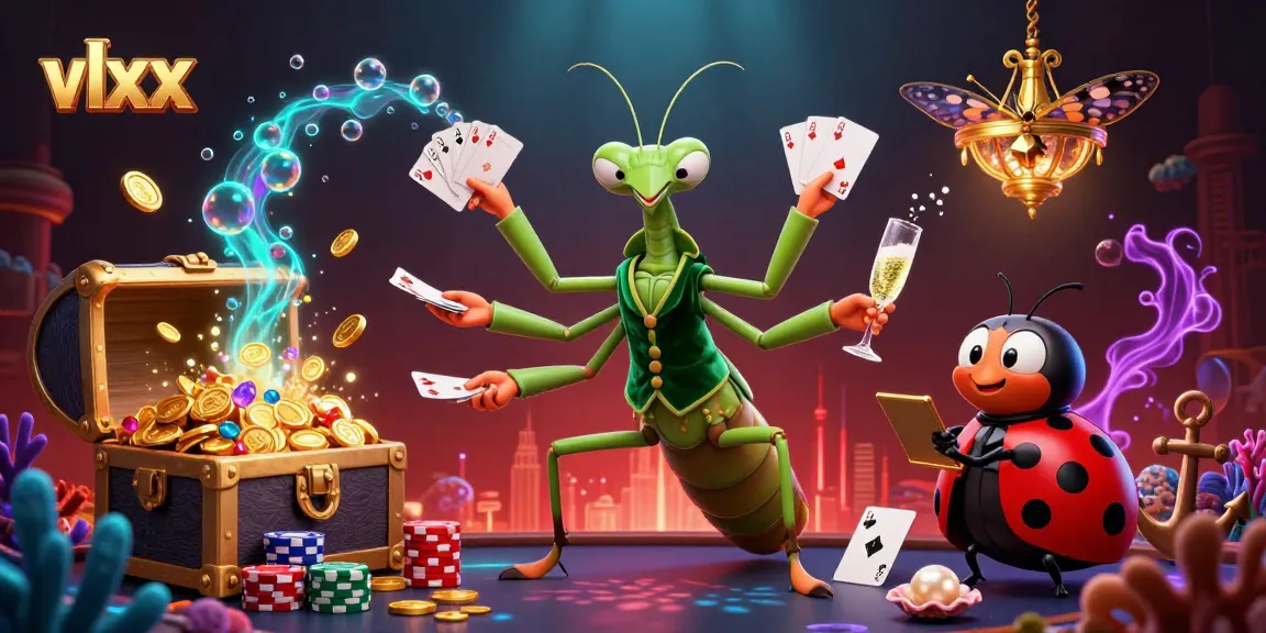 Experience thrilling gameplay at vlxx, where vibrant cartoon characters embody a lively casino atmosphere.